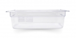Omcan 80074 Third size Polycarbonate Food Pan Clear 4" Deep