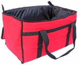 Omcan 80948 insulated delivery bag - RED