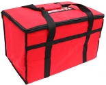 Omcan 80948 insulated delivery bag - RED