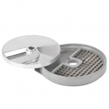 Robot Coupe R2 Dice 3 Qt. Grey Composite Bowl Single Speed Combination Processor