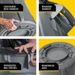 Rubbermaid FG2620 Gray Brute 20 Gallon Commercial Trash Can