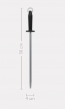 Victorinox 7.8991.33 Sharpening Steel 12" with Black Grip