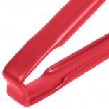 Vollrath 4780940 with Red handle one-piece scalloped 9" tongs 