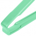 Vollrath 4780970 with Green handle one-piece scalloped 9" tongs 