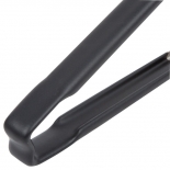 Vollrath 4781220 with Black handle one-piece scalloped 12" tongs 