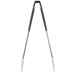 Vollrath 4781620 with Black handle one-piece scalloped 16" tongs 
