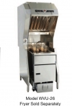 WELLS WVU-26 Universal Ventless Hood with ANSUL