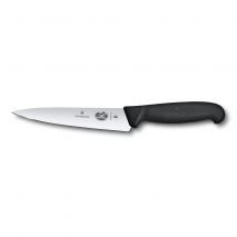 Victorinox 5.2003.15 Fibrox Pro Straight Black 6" Chef Knife 