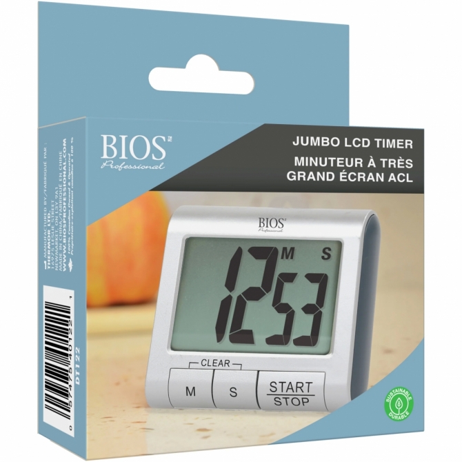 Bios DT122 Jumbo LCD Digital Timer 
