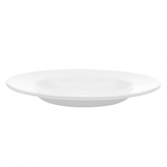 Browne 563954 Palm 12" Round Pasta Bowl / Pasta Plate 20 oz