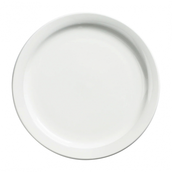 Browne 563964 Palm 9" Round Narrow Rim Dinner Plate