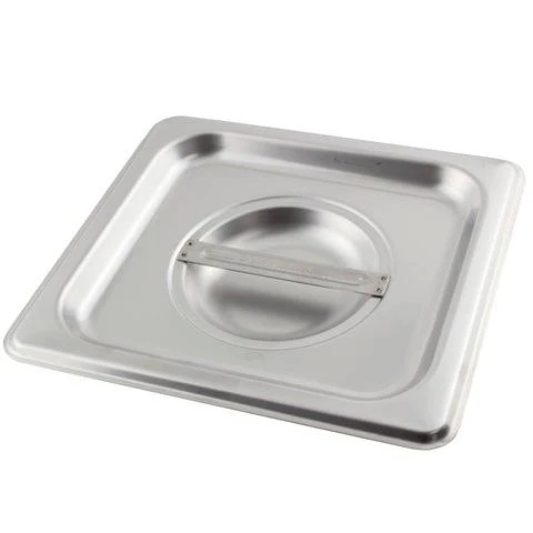 Browne 575568 Solid Cover for Sixth Size Steam Pan 24 gauge Stainless Steel