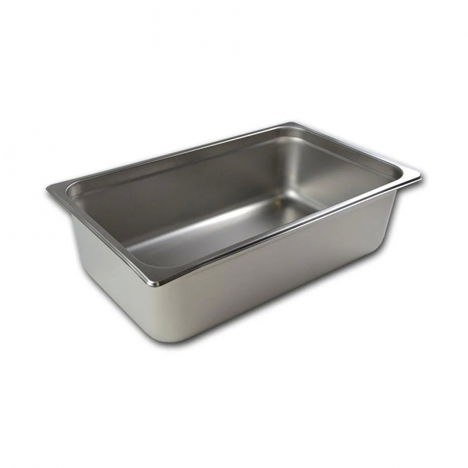 Browne 5781106 Full Size Food Pan, 6" Deep, 24 Gauge Stainless Steel 