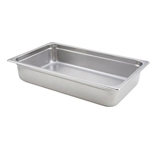 Browne 5781402 1/4 Size Food Pan, 2" Deep, 24 Gauge Stainless Steel 