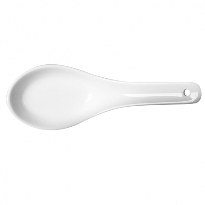Cameo 210-08 Imperial White Spoon with hole