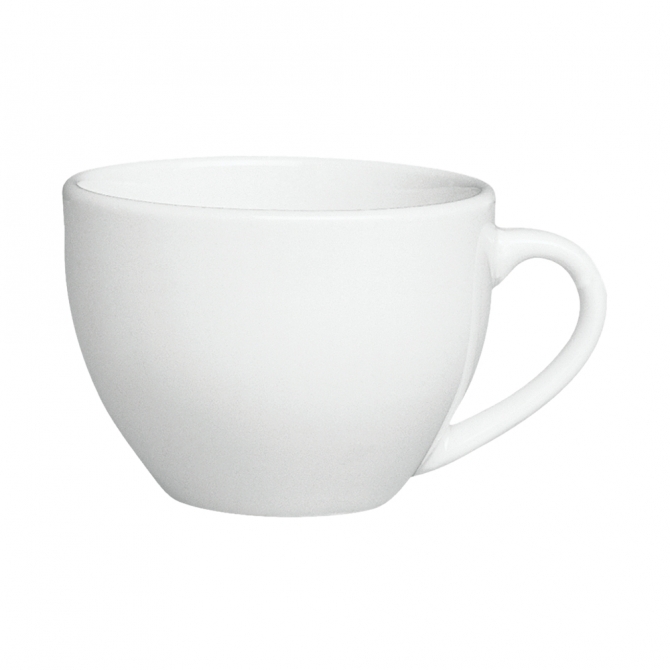 Cameo 210-49C Imperial White 6 oz Tea Cup with handle