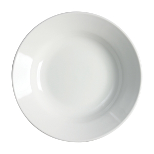 Cameo 210-62 Imperial White Round Rim Soup Plate 6"D