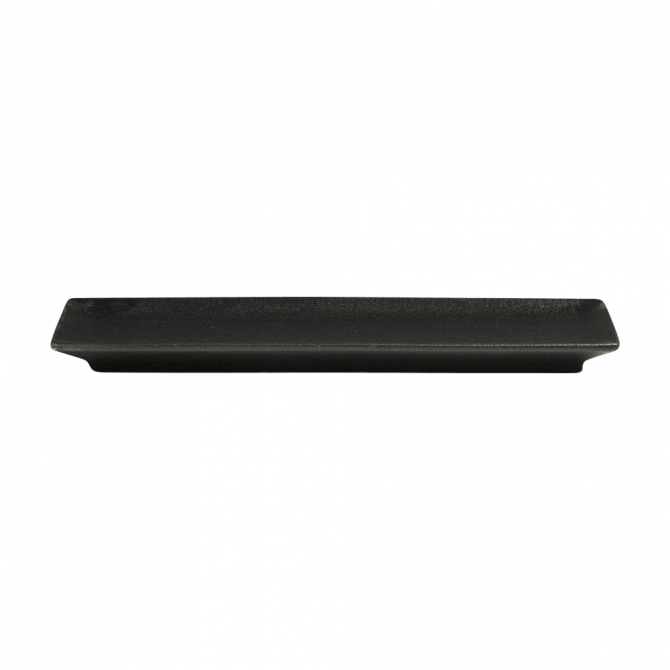 Cameo 910-710103N Onyx Rectangular Coupe Plate 14"L x 5"W