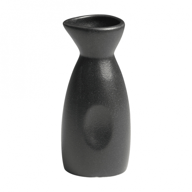 Cameo 910-71036N Onyx Sake Bottle Black 8 oz