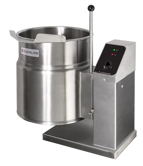 Cleveland KET-12T Manual Tilting 12-Gallon Electric Steam Kettle
