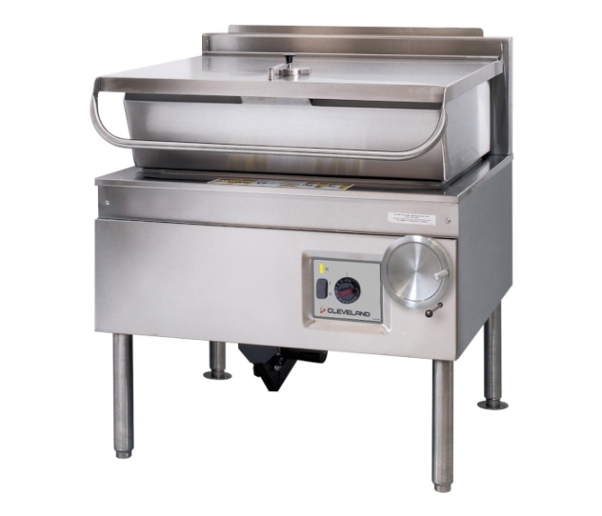 Cleveland SEL40TR 40 Gallon Electric Tilting Skillet / Brasing Pans