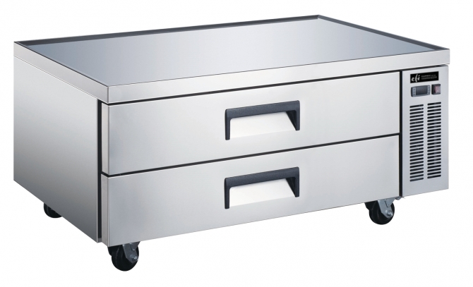 EFI CCB-60VCX 60" Chef Base Stainless Steel Exteror with Marine Edge Top