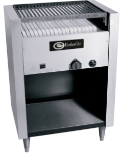 EmberGlo 25F Natural Gas Floor 26" Broiler Open Hearth Boriling