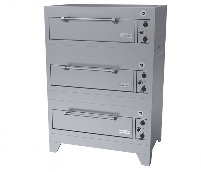 Garland E2111 55.5" Triple Deck Electric Bake Oven / Deck Oven