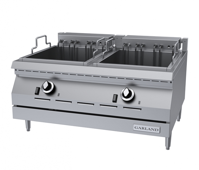 Garland ED-30SFT 30" Designer Series Electric Countertop Super Deep Fryer Twin