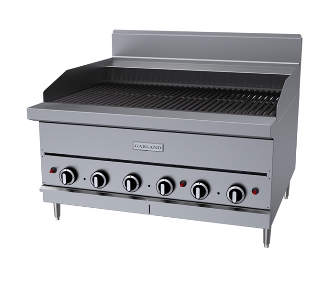 Garland G36-BRL 36" G-Series Range Match Ceramic Briquette Char Broiler