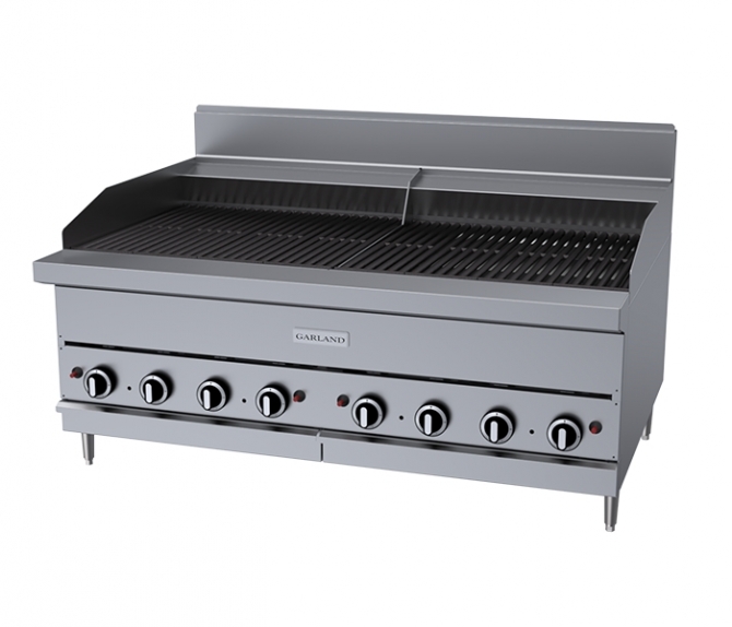 Garland G48-BRL 48" G-Series Range Match Ceramic Briquette Char Broiler