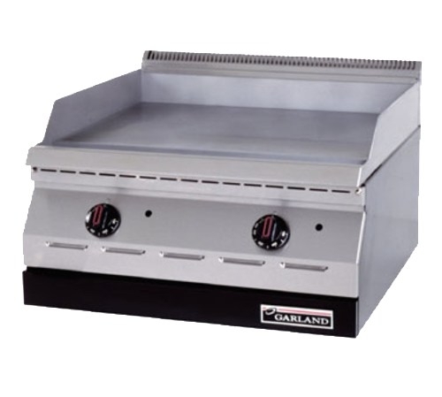 Garland GD-24G-TH Designer Series 24" Countertop Natural Gas Griddle With Thermostatic Control