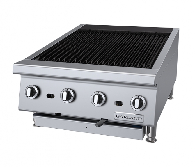 Garland GTBG24-AR24 24" Natural Gas Radiant Charbroiler With Adjustable Grates