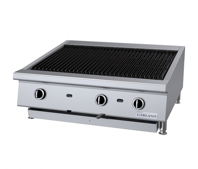 Garland GTBG36-AB36 36"  Natural Gas Ceramic Briquette Broilers with Adjustable Grates
