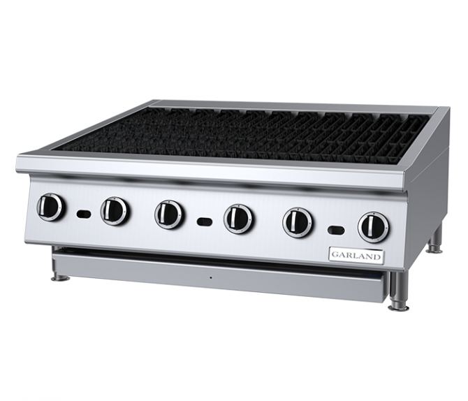 Garland GTBG36-NR36 36" Natural Gas Radiant Charbroiler With NON Adjustable Grates