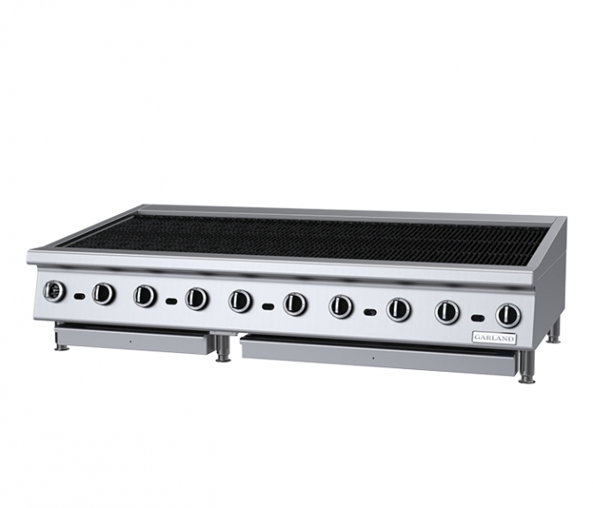 Garland GTBG60-NR60 60" Natural Gas Radiant Charbroiler With NON Adjustable Grates