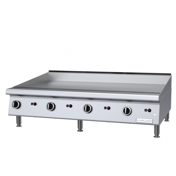 Garland GTGG48-G48M 48" HD Natural Gas Counter Top Griddle with Hi Lo Controls 
