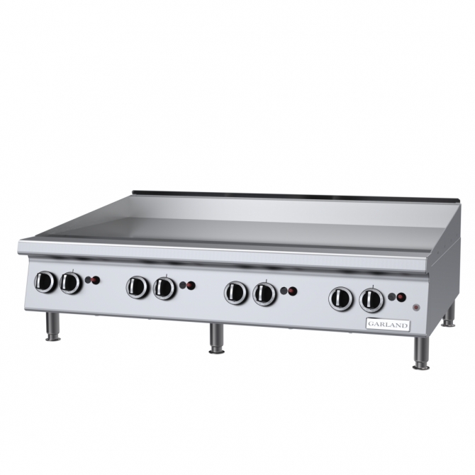 Garland GTGG48-GT48M 48" HD Natural Gas Counter Top Griddle with Thermostat Control