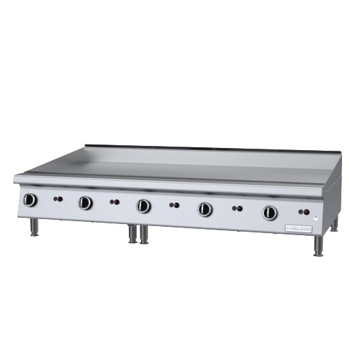 Garland GTGG60-G60M 60" HD Natural Gas Counter Top Griddle with Hi Lo Controls 