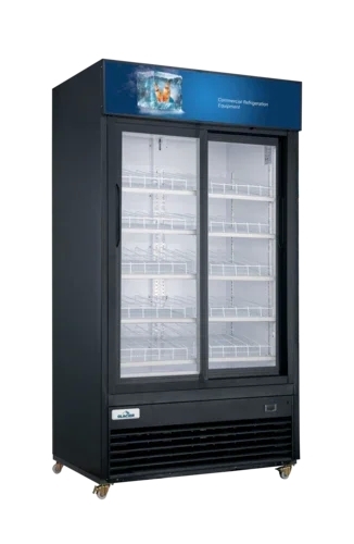 Glacier 39" Sliding Door Merchandiser Refrigerator 2 sliding glass doors cooler GM-32SD