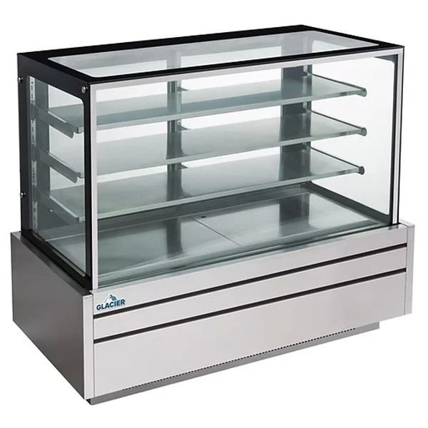 Glacier 60" Refrigerated Pastry Display Case GDC-60SQ