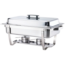 Browne 575126 Stainless Steel Economy Rectangular Chafer
