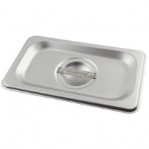 Browne 575598 Solid Cover for Ninth Size Steam Pan 24 gauge Stainless Steel