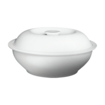Cameo 210-214 Imperial White Casserole with cover 10-3/4"D