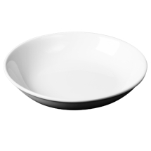 Cameo 210-R020 Imperial White Round Deep Coupe Plate 7-1/4"