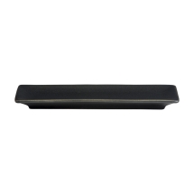Cameo 910-710123F Onyx Rectangular Coupe Plate 12"L x 4"W