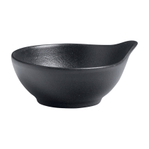 Cameo 910-71059 Onyx Tempura Dipping Saucer Black 6 oz