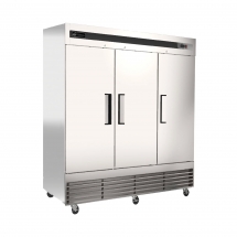 EFI C3-82VCX Stainless Steel Hinged Solid 3 Doors Cooler 