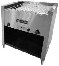 Emberglo 31F Kabob Natural Gas Floor Radiant 36" Kebab Broiler