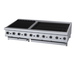 Garland GTBG60-AR60 60" Natural Gas Radiant Charbroiler With Adjustable Grates 